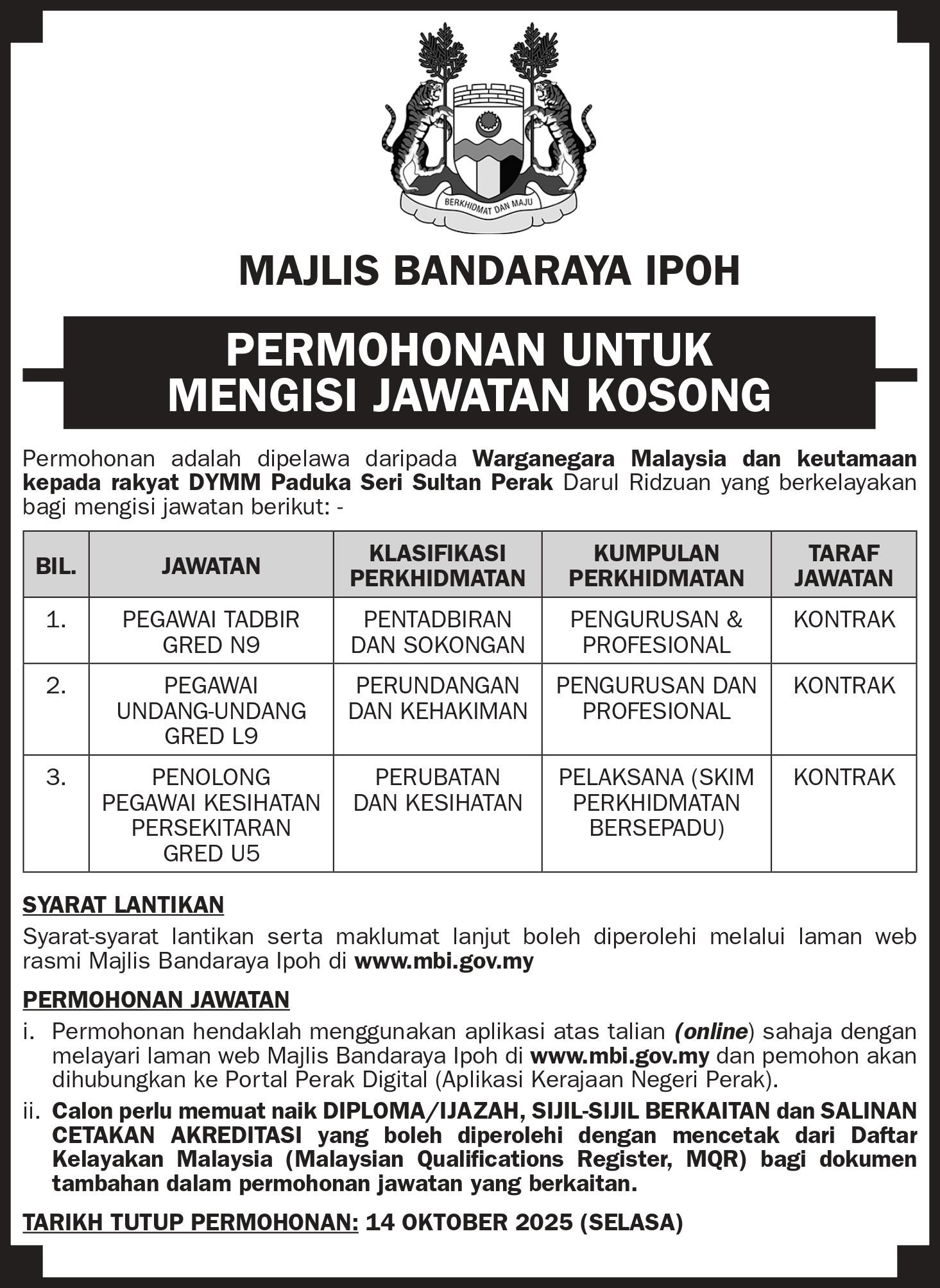 MAJLIS BANDARAYA IPOH